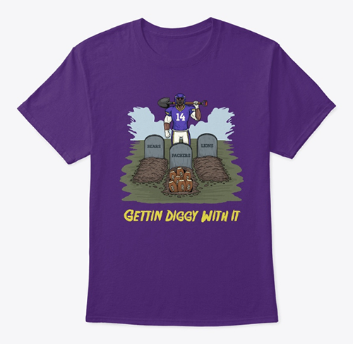Getting Diggy With It | Minnesota Vikings Design | Quicksilver Technologies