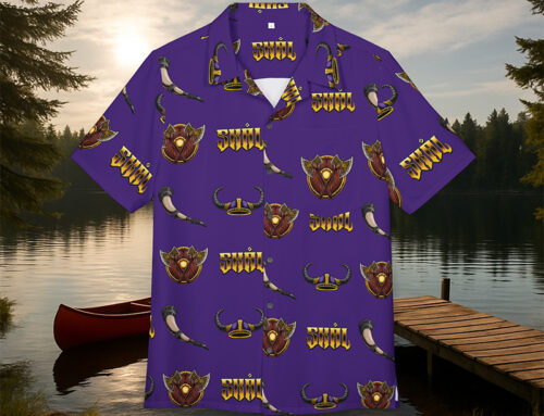SKAL Vikings Hawaiian Shirt | Minnesota Vikings Design